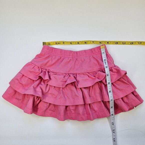 Girls Three Tiers Scooter Skort, Pink, Size 3T, Excellant Used Condition EUC - Picture 3 of 9